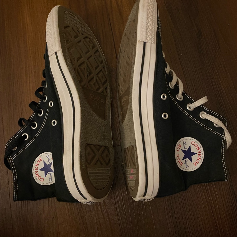 Black High Top Converse